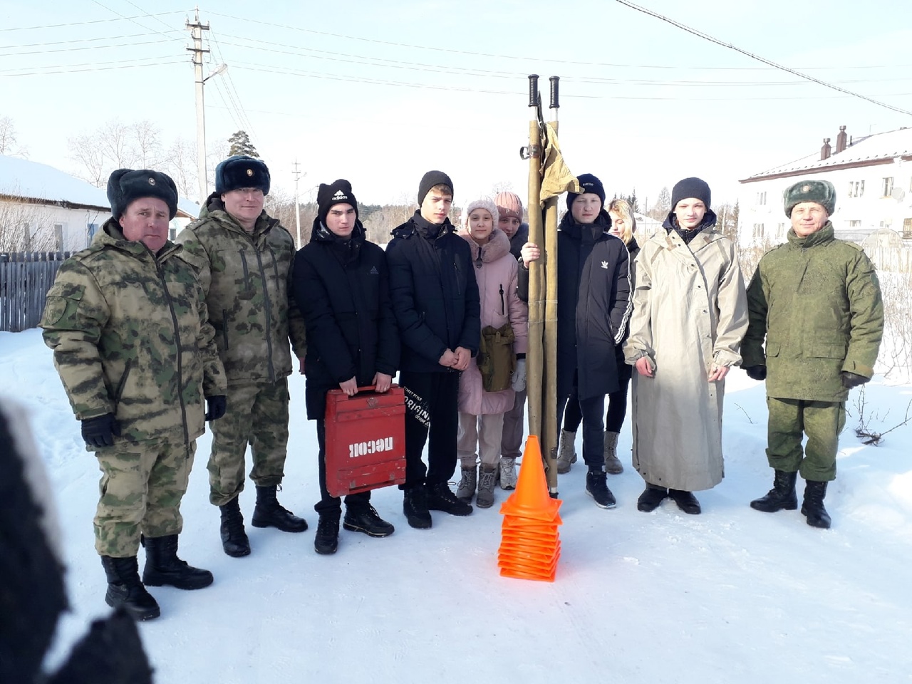 Военно-спортивная эстафета..