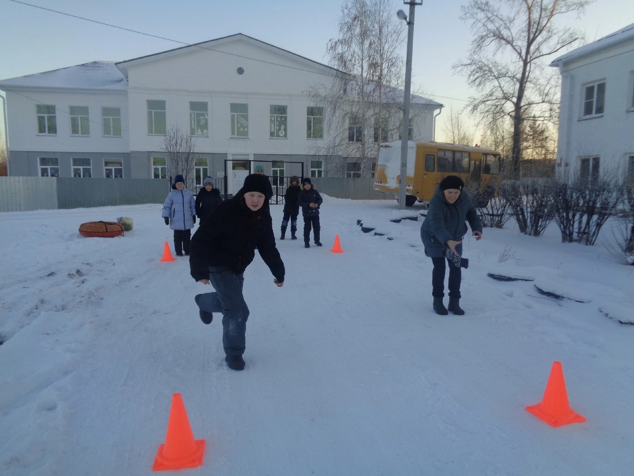 Суббота с родителями..