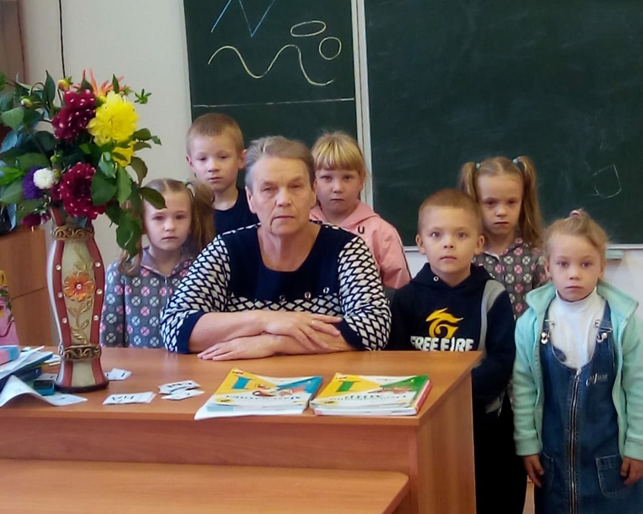 Акция &amp;quot;Букет учителю&amp;quot;.